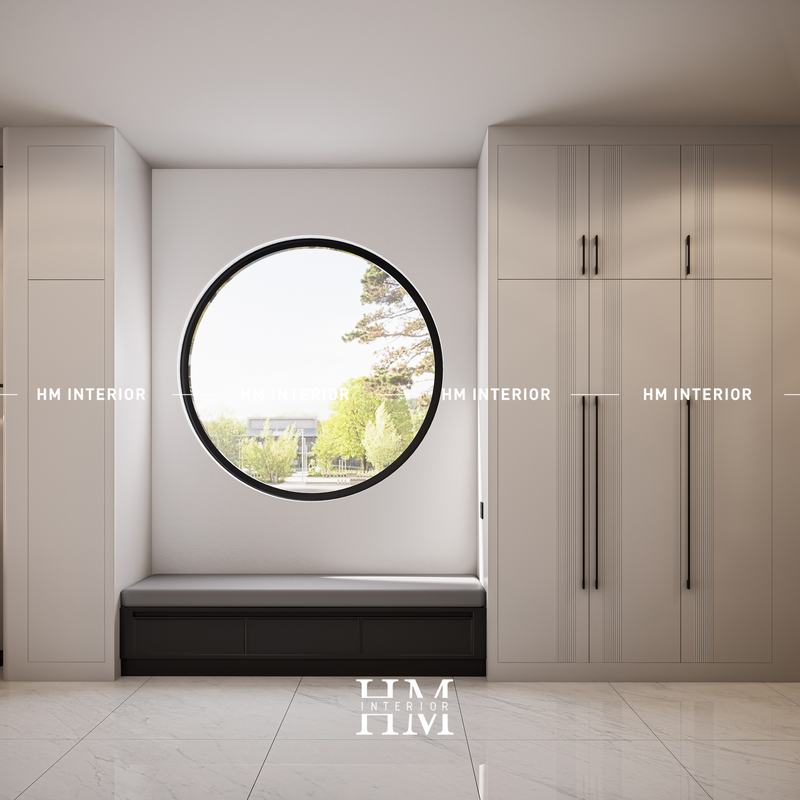 La Palm Villa master suite design concept